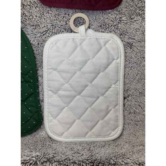 VTG 90s Holiday Christmas Pot Holder Lot CSC Kitchen Santa Decor Cottagecore - Picture 9 of 16